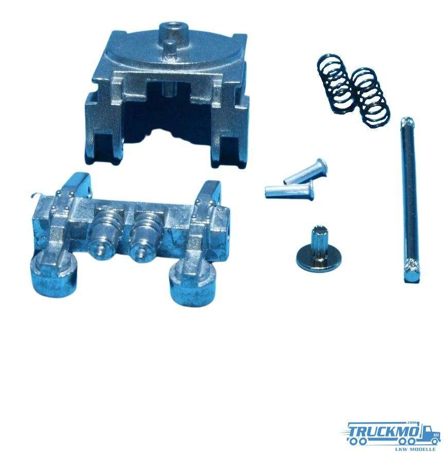 Tekno Parts axle holder with accessories for 501-506 503-204 80008
