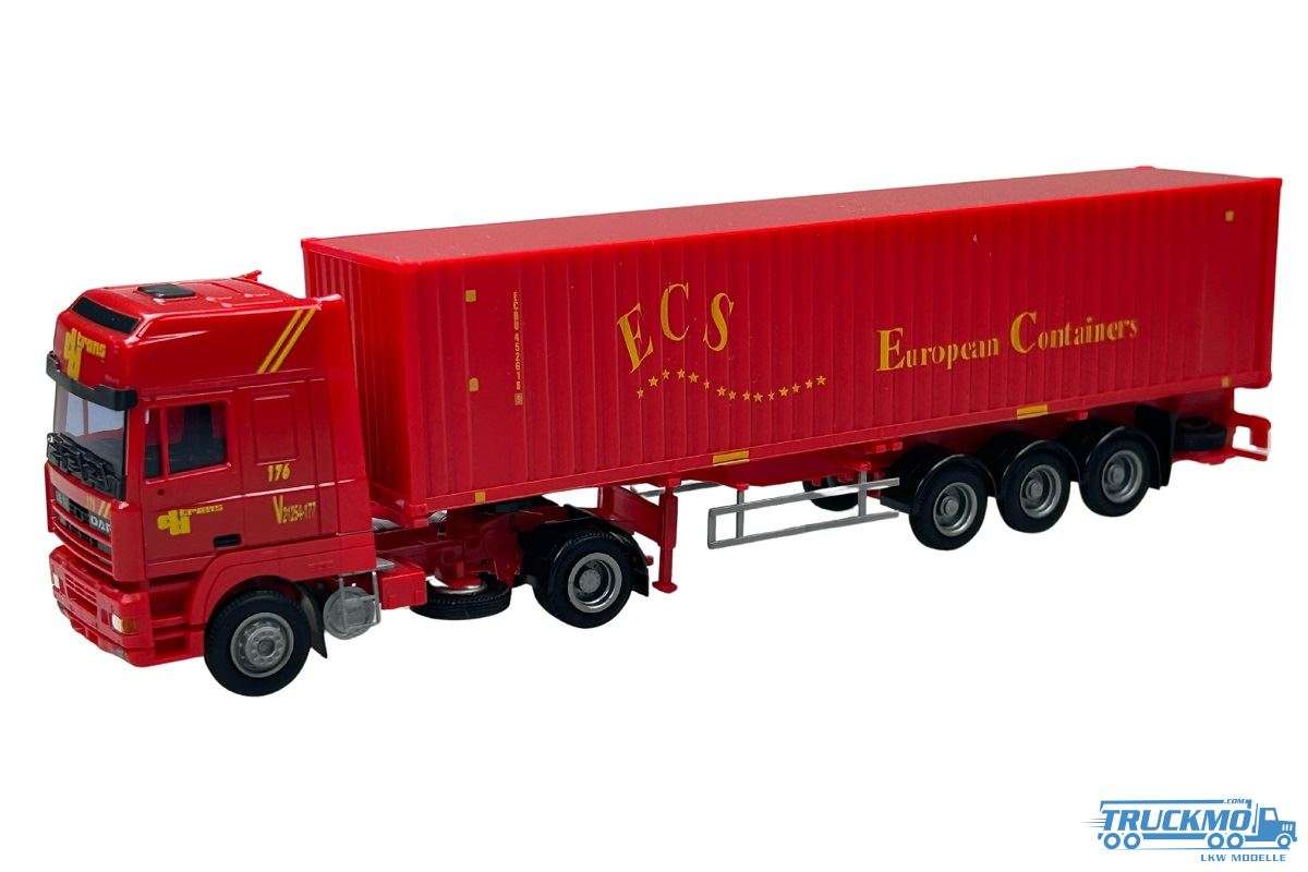 AWM CH-Trans ECS DAF XF 95 container semitrailer 54507