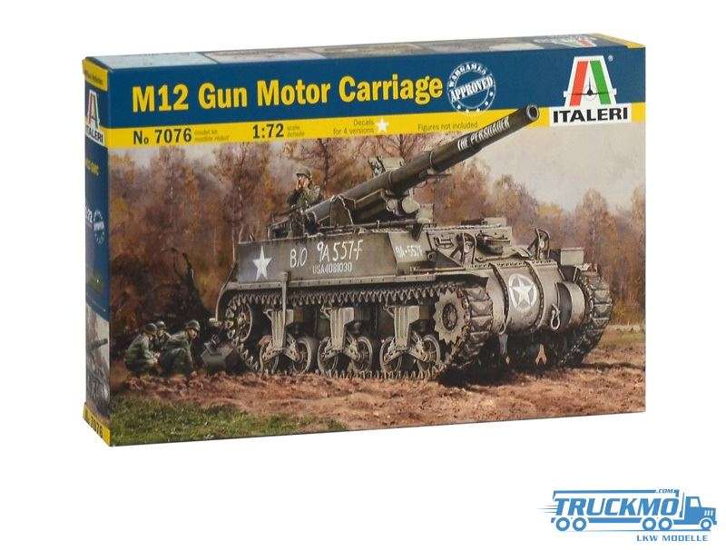 Italeri M12 Gun Motorwagen 7076