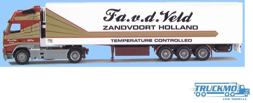 AWM v. d. Veld Volvo FH XL Box semitrailer 70819