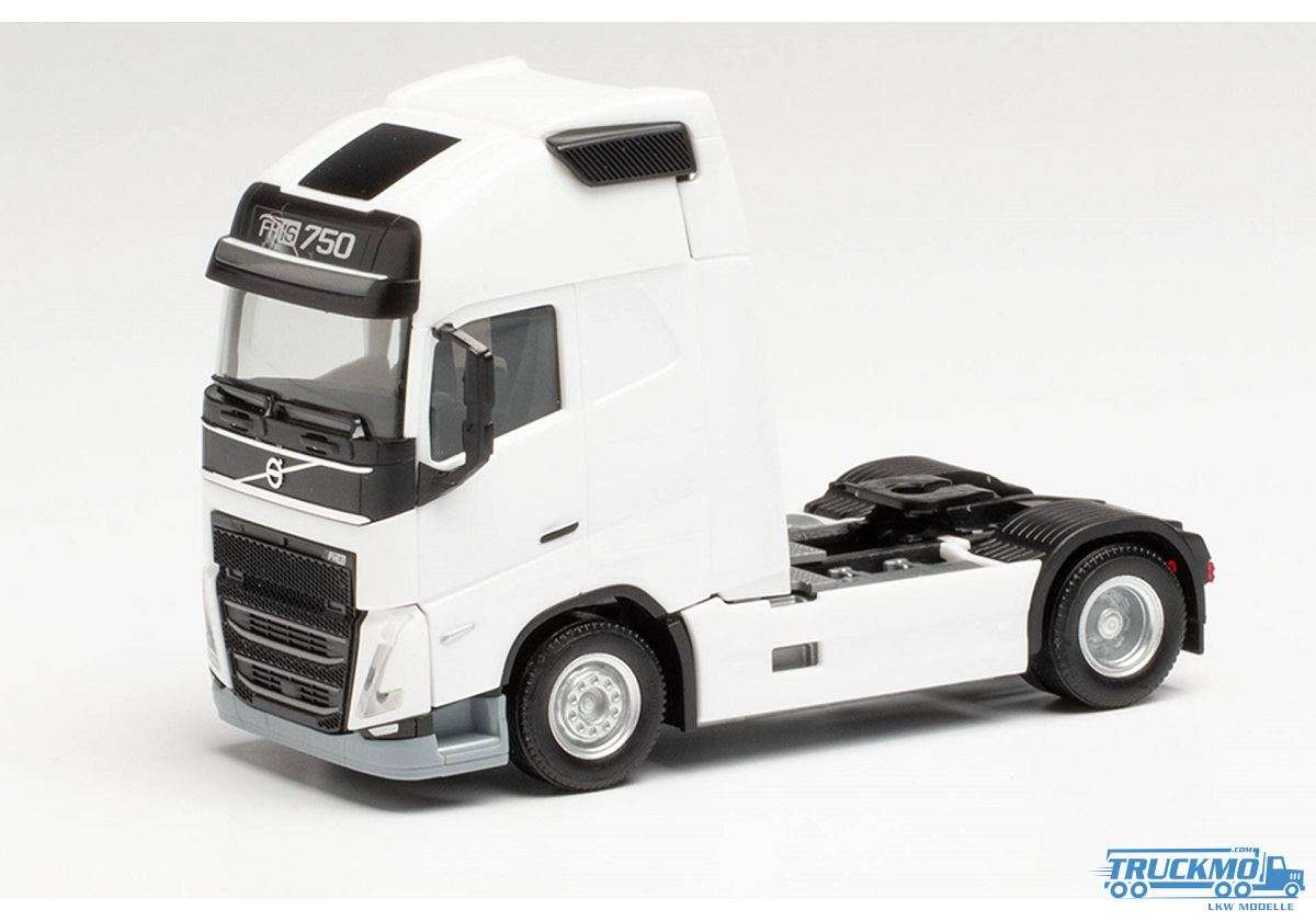 Herpa Volvo FH 16 Globetrotter XL 2020 Basic tractor white 313346