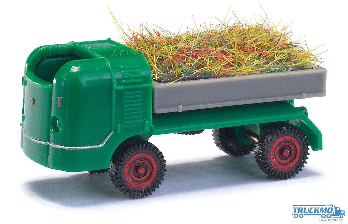 Busch Multicar M21 with hay load N green 211013201