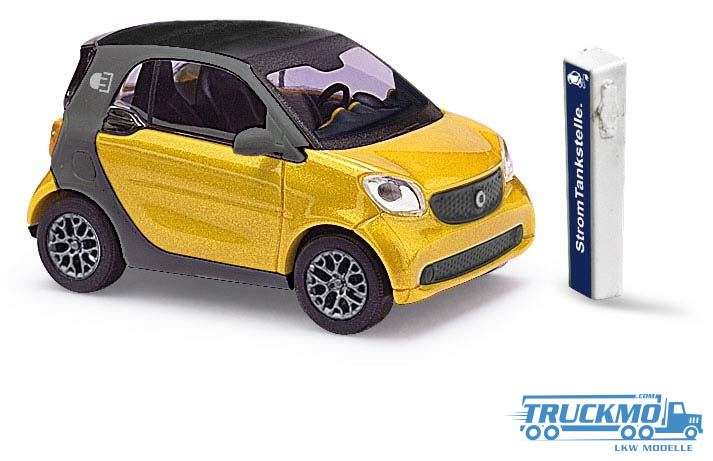 Busch Smart Fortwo electric gold 50724