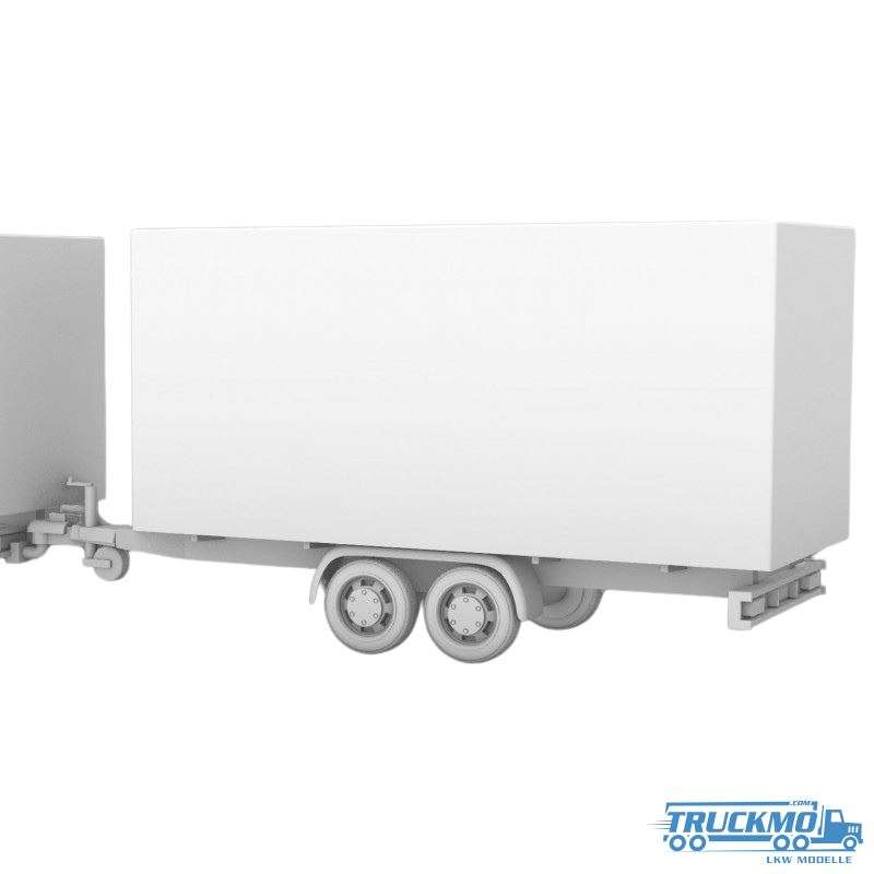 TRUCKMO 3D kits tandem trailer box 3D-121
