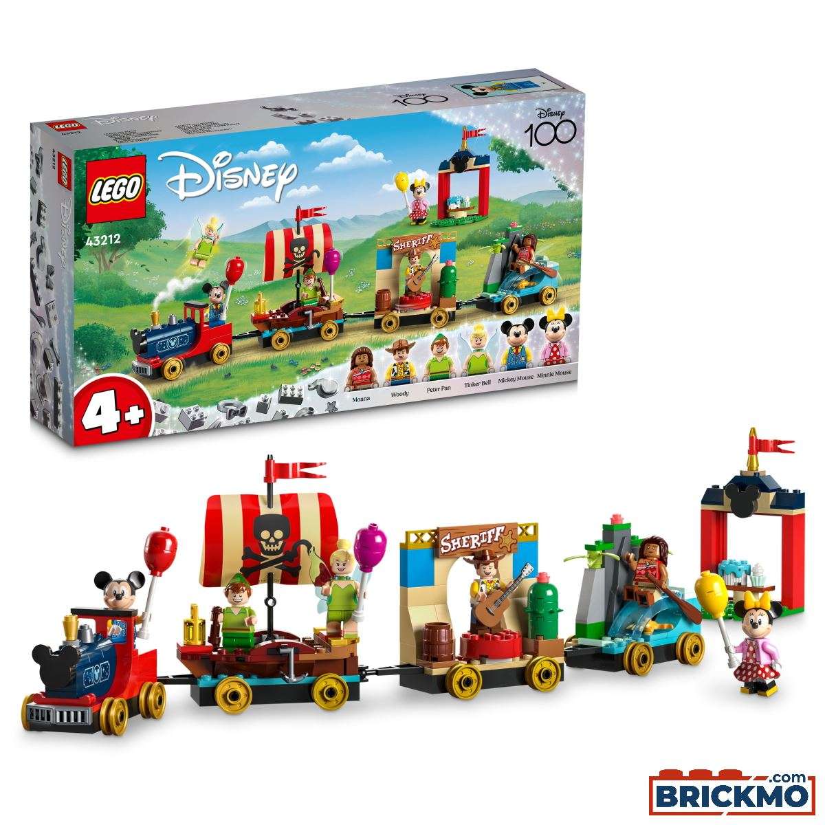 LEGO Disney Classic 43212 Geburtstagszug 43212