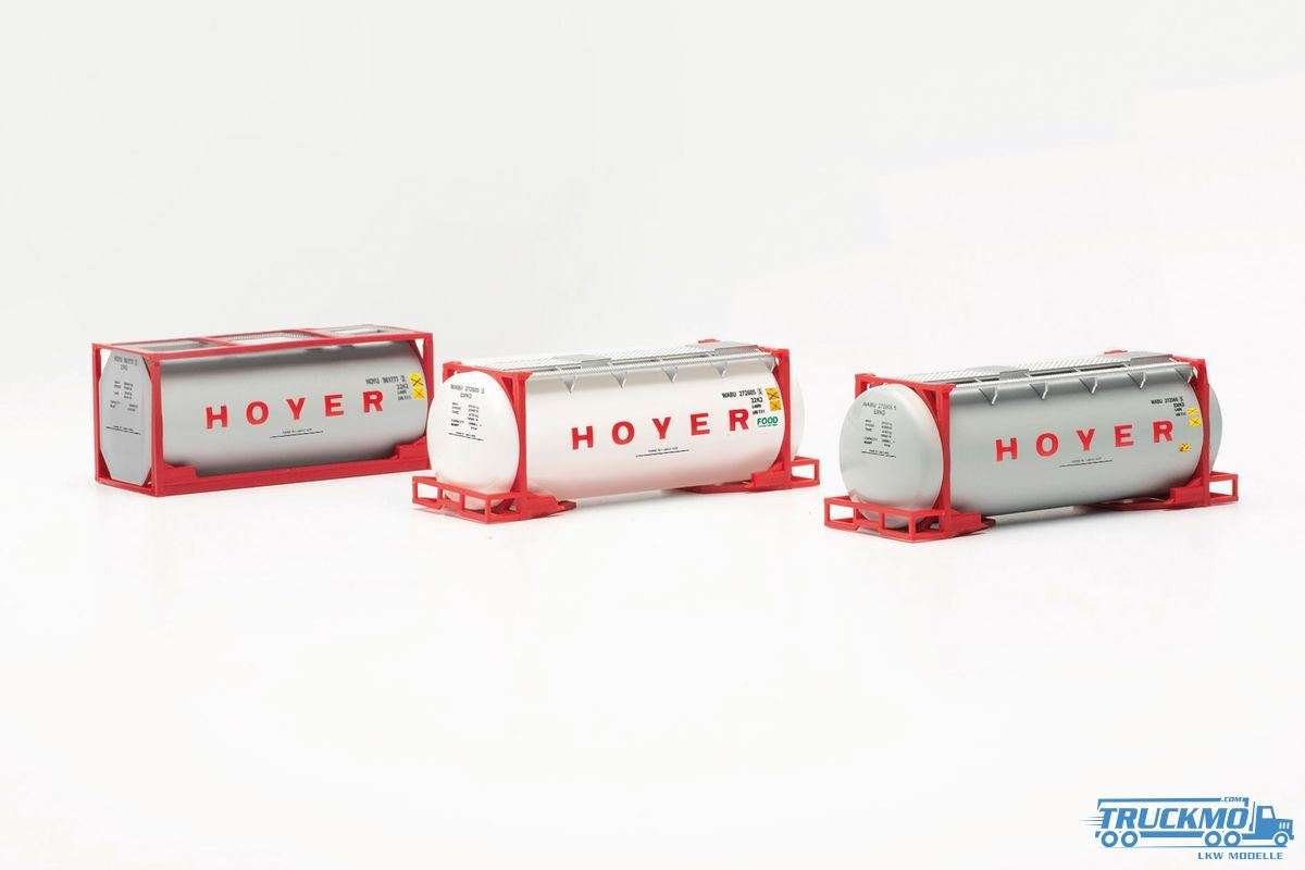 Herpa Hoyer tank container Set 076500-006