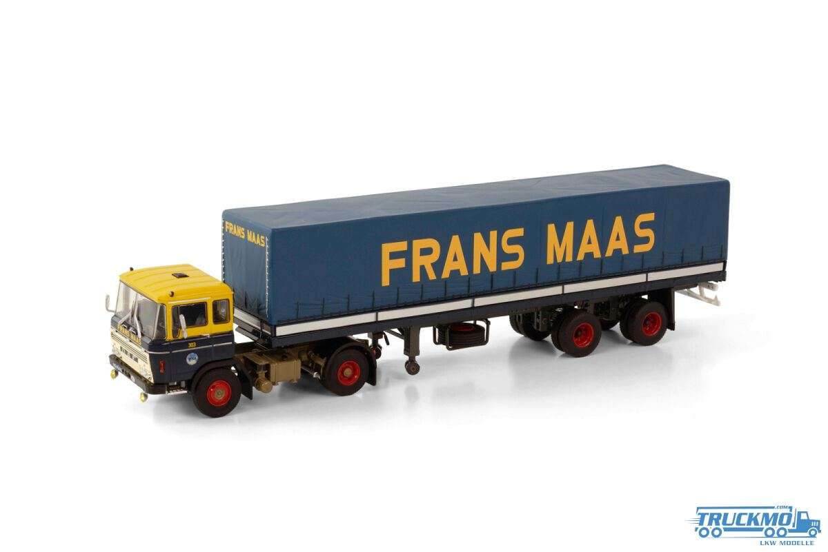 WSI Frans Maas DAF 2600 curtainside semitrailer 01-3646