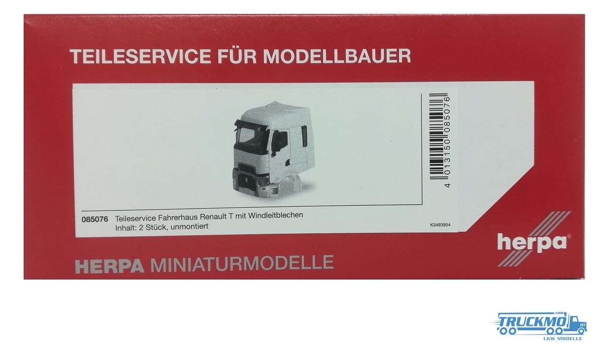 Herpa kit drivers cabine Renault T 085076