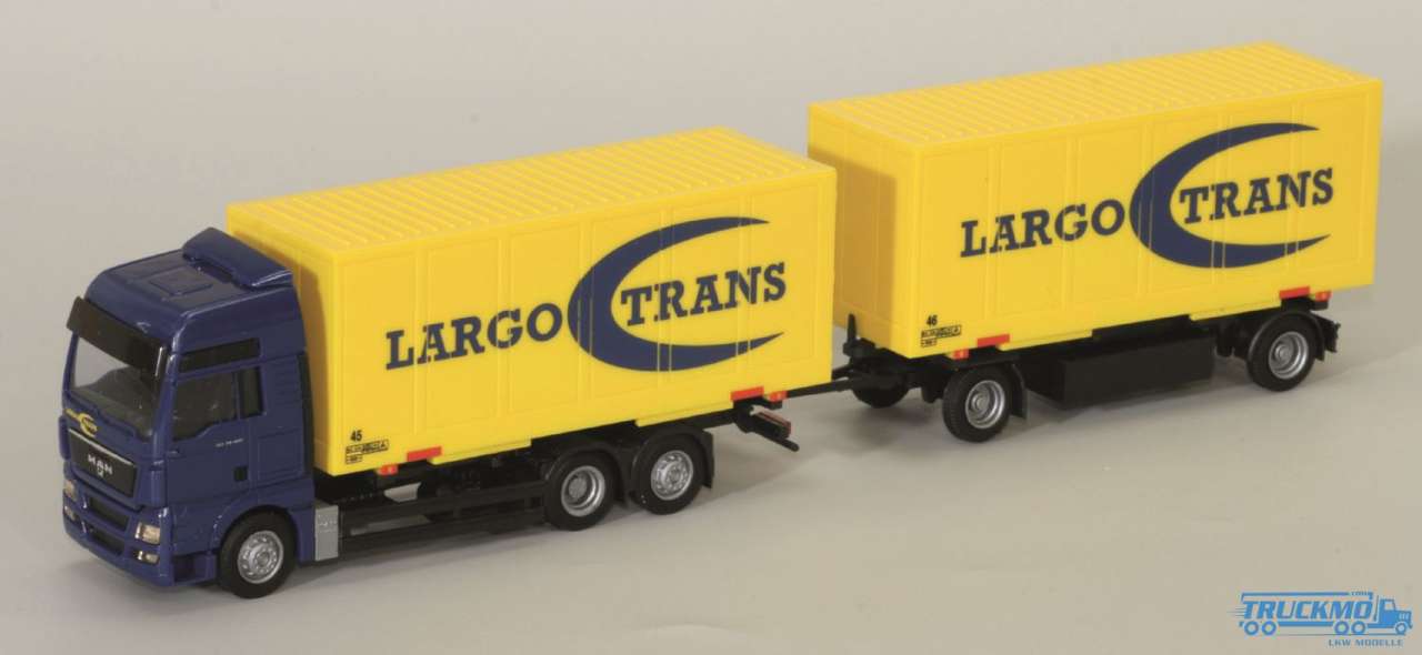 AWM Largo Trans MAN TGX XXL WAB Hängerzug 74295