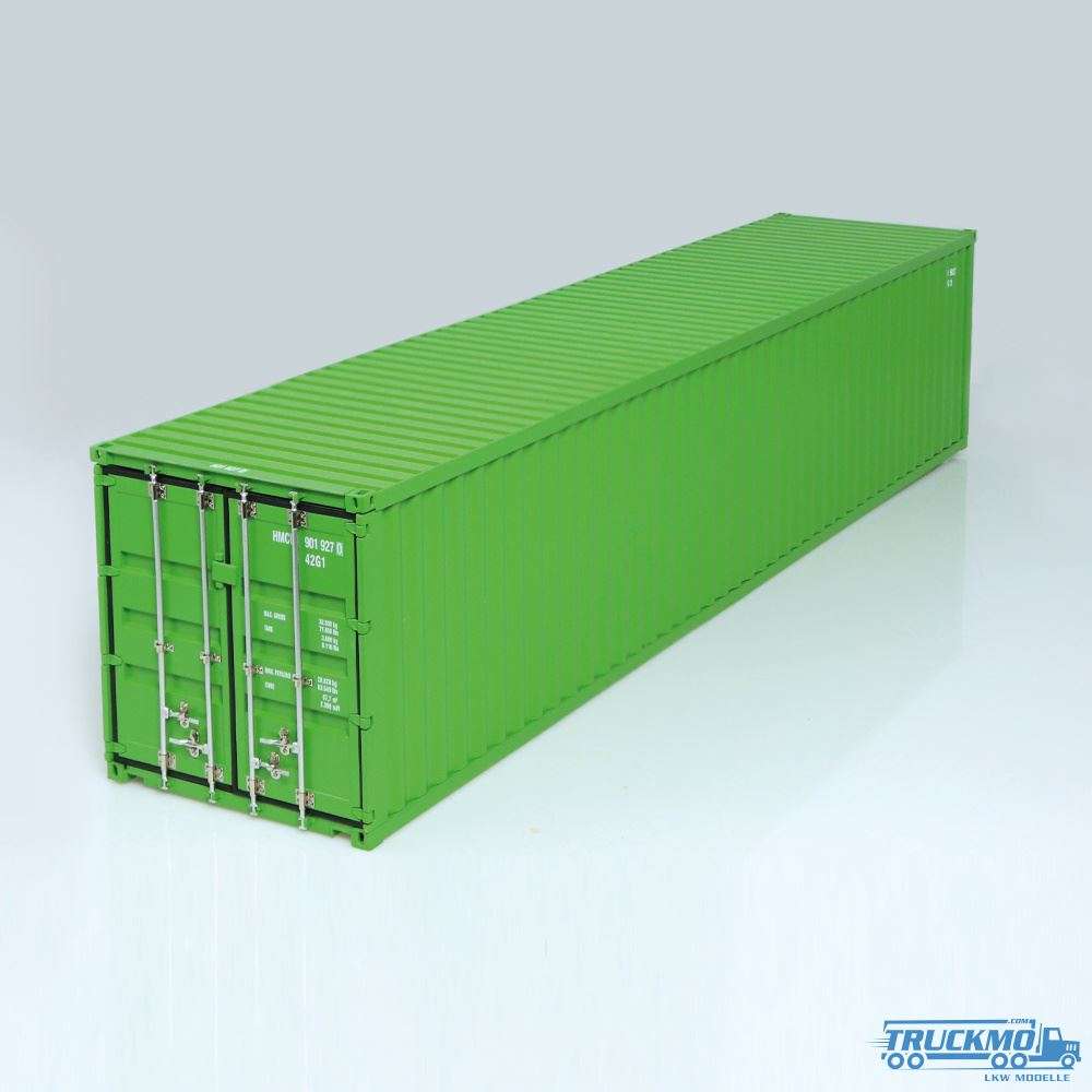NZG 40ft Container grün 978/30