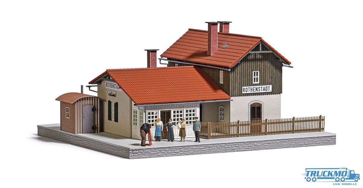 Busch railway station Rothenstadt 1951