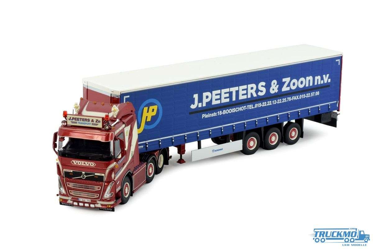 Tekno Peeters Volvo FH05 curtainside trailer 83728
