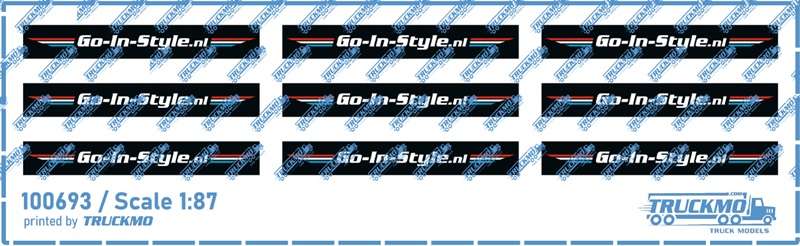 TRUCKMO Decals splash guard Go-In-Style.nl colorful 100693