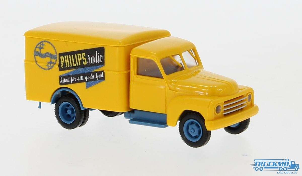 Brekina Philips Hanomag L 28 box truck 1950 37144