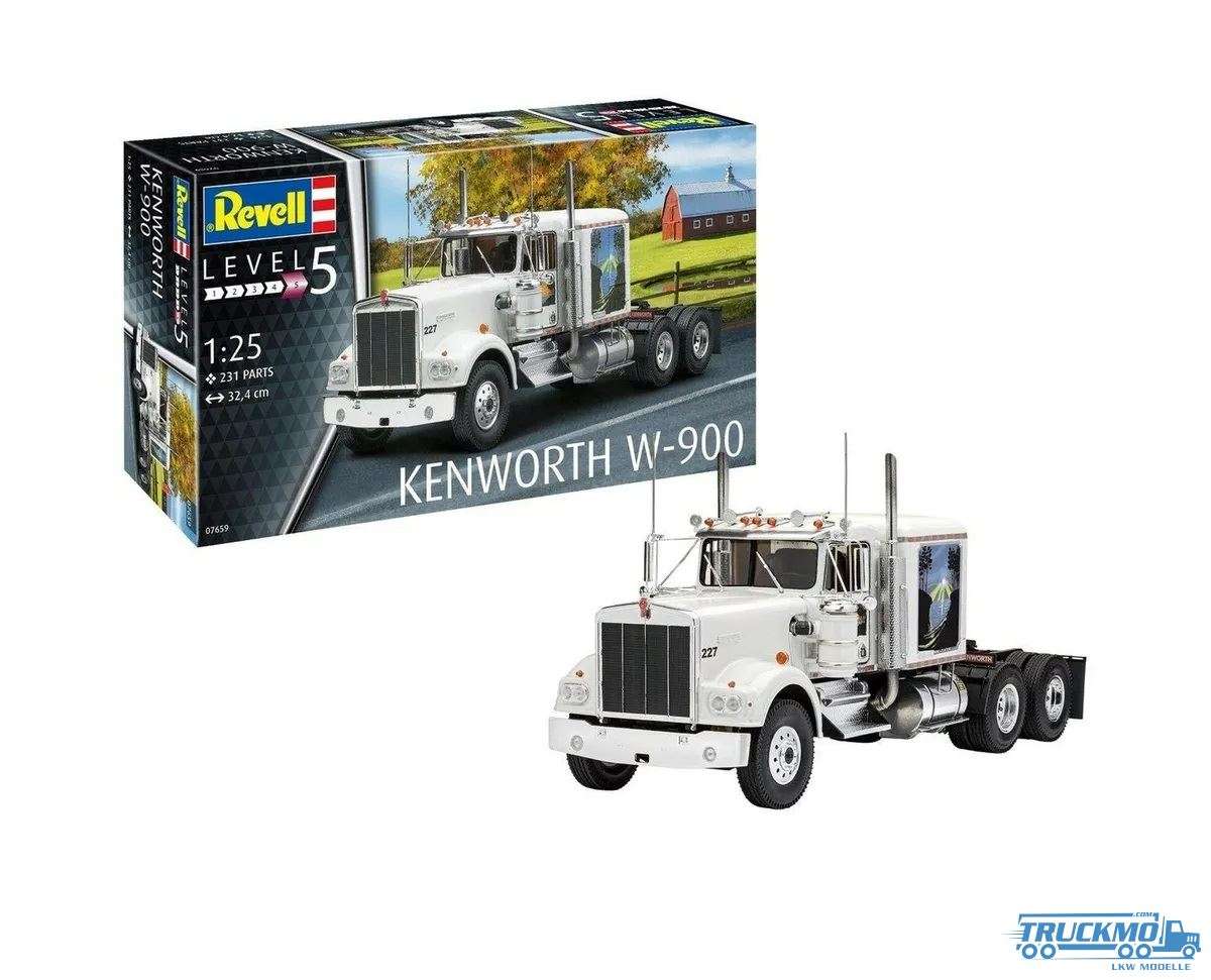 Revell USA Cars Kenworth W-900 1:25 07659