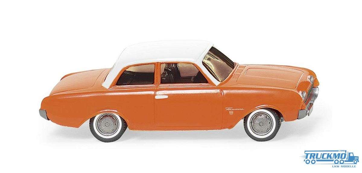 Wiking Ford 17M orange with white roof 020001
