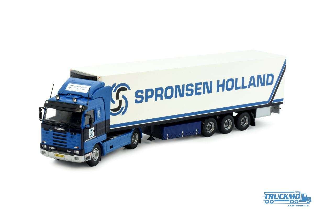 Tekno Spronsen Scania 3-Serie 113-360 reefer semitrailer 83222