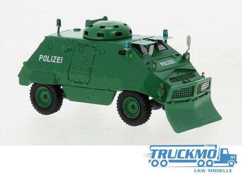 Brekina Polizei Thyssen UR-416 1975 Clearing Blade 87832