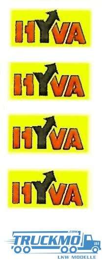 Tekno Decals Stickers HYVA Kipper 020-097 80508