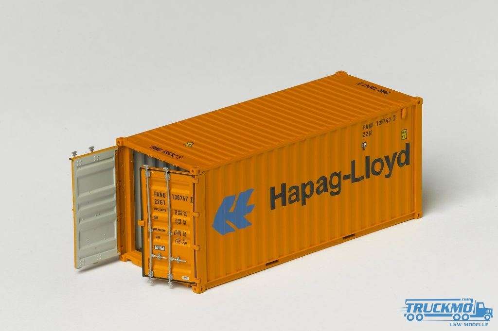 PT Trains Hapag Lloyd 20ft Container FANU1367471 820018.1