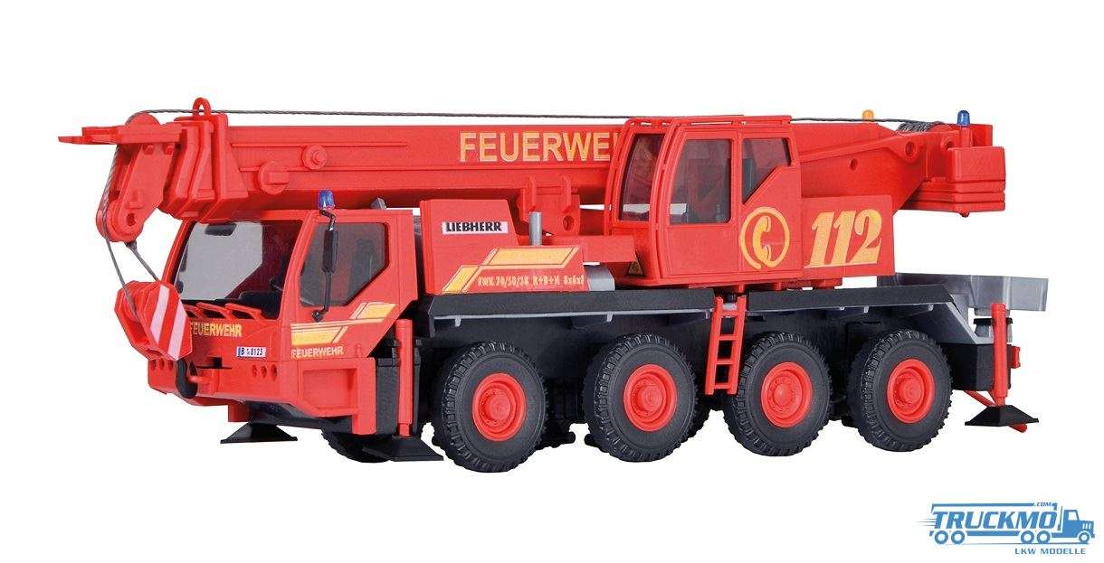 Kibri fire brigade crane truck Liebherr LTM 1050/4 13041