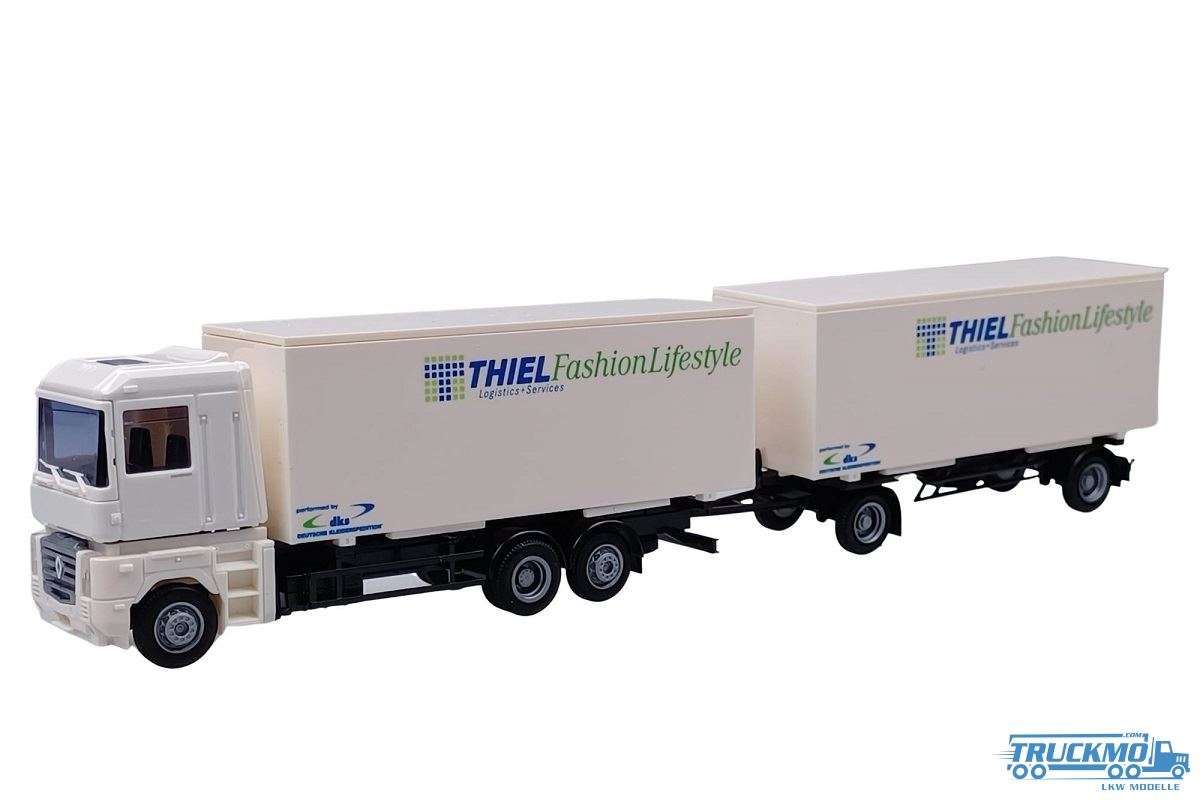 AWM Thiel Renault Magnum Swap Box Truck-Trailer 76142