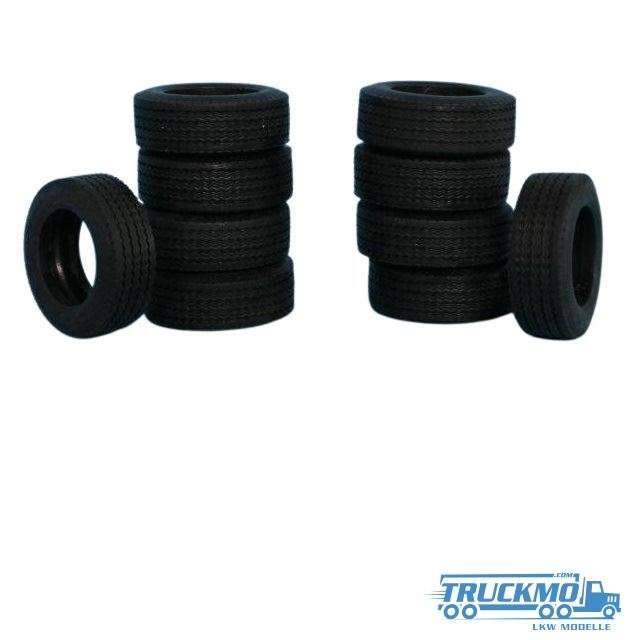 Tekno Parts tires 19mm Megatrailer Lowliner 500-827 78444