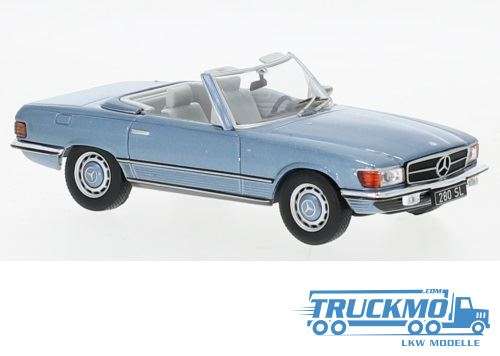IXO Models Mercedes Benz 280SL metallic light blue 1979 IXOCLC458N.22