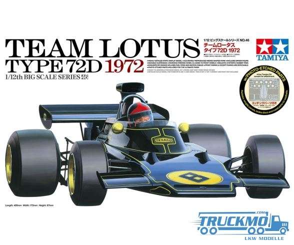 Tamiya Team Lotus Type 72D 1972 m.PE-parts 300012046
