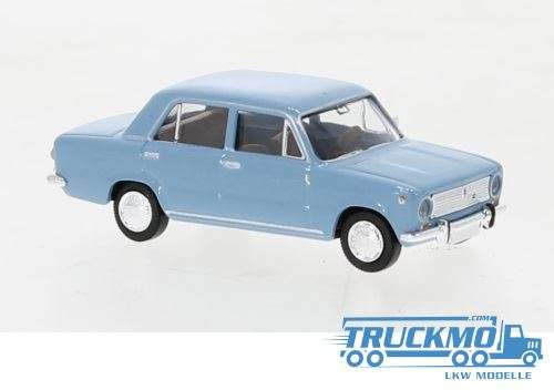 Brekina Fiat 124 light blue 1966 22416