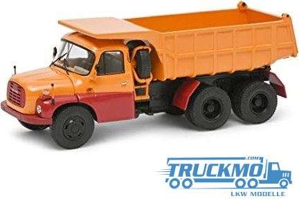 Schuco Tatra T148 dump truck red orange 450285000