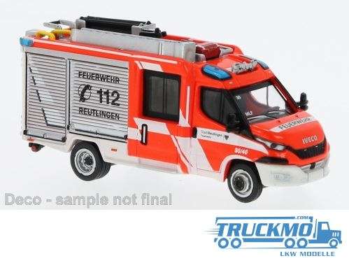 Brekina Feuerwehr Reutlingen Iveco Magirus Daily MLF 2021 PCX870546