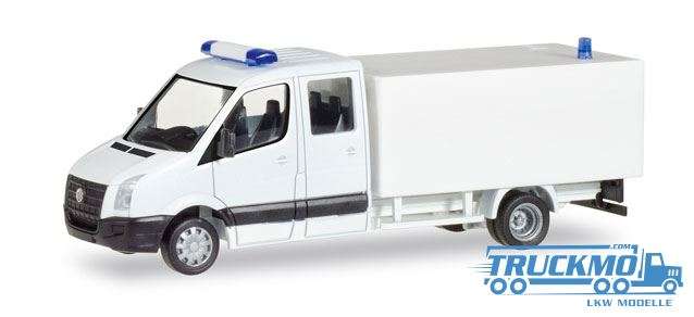 Herpa MiniKit: VW Crafter with box white 013185