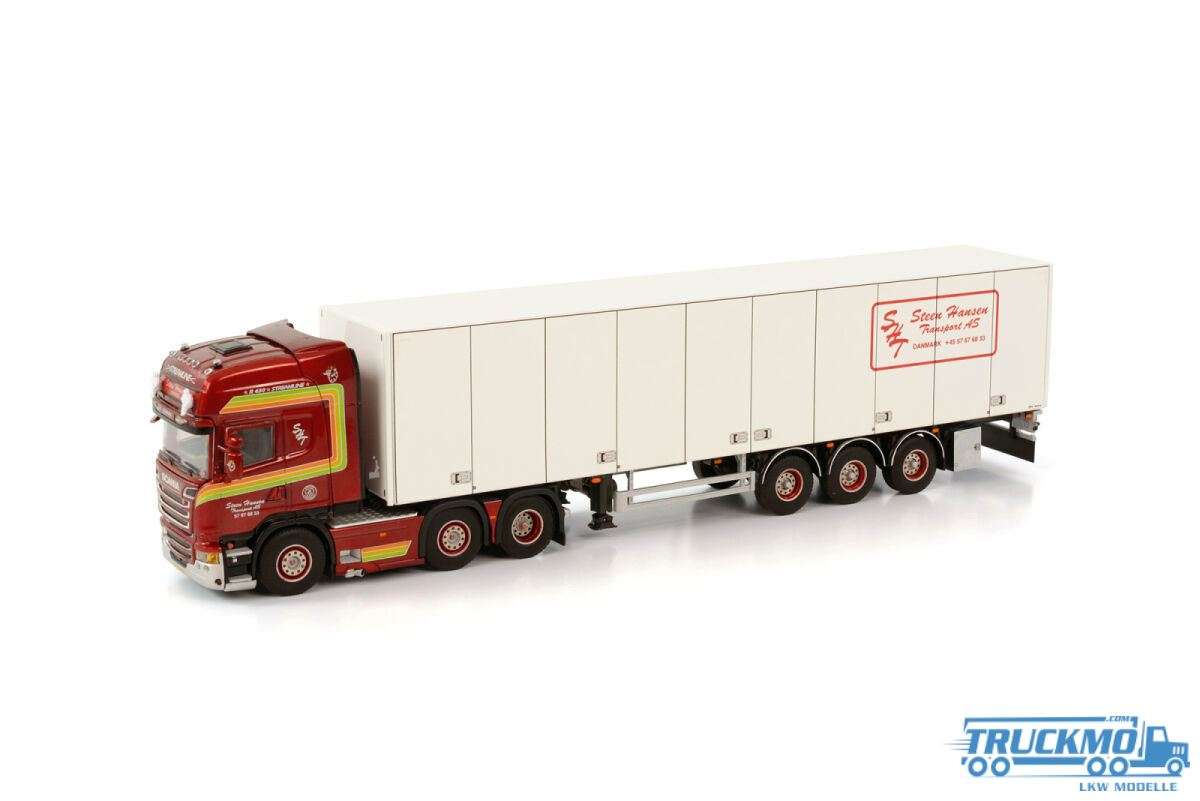 WSI Steen Hansen Scania Streamline Topline Box trailer 01-3547