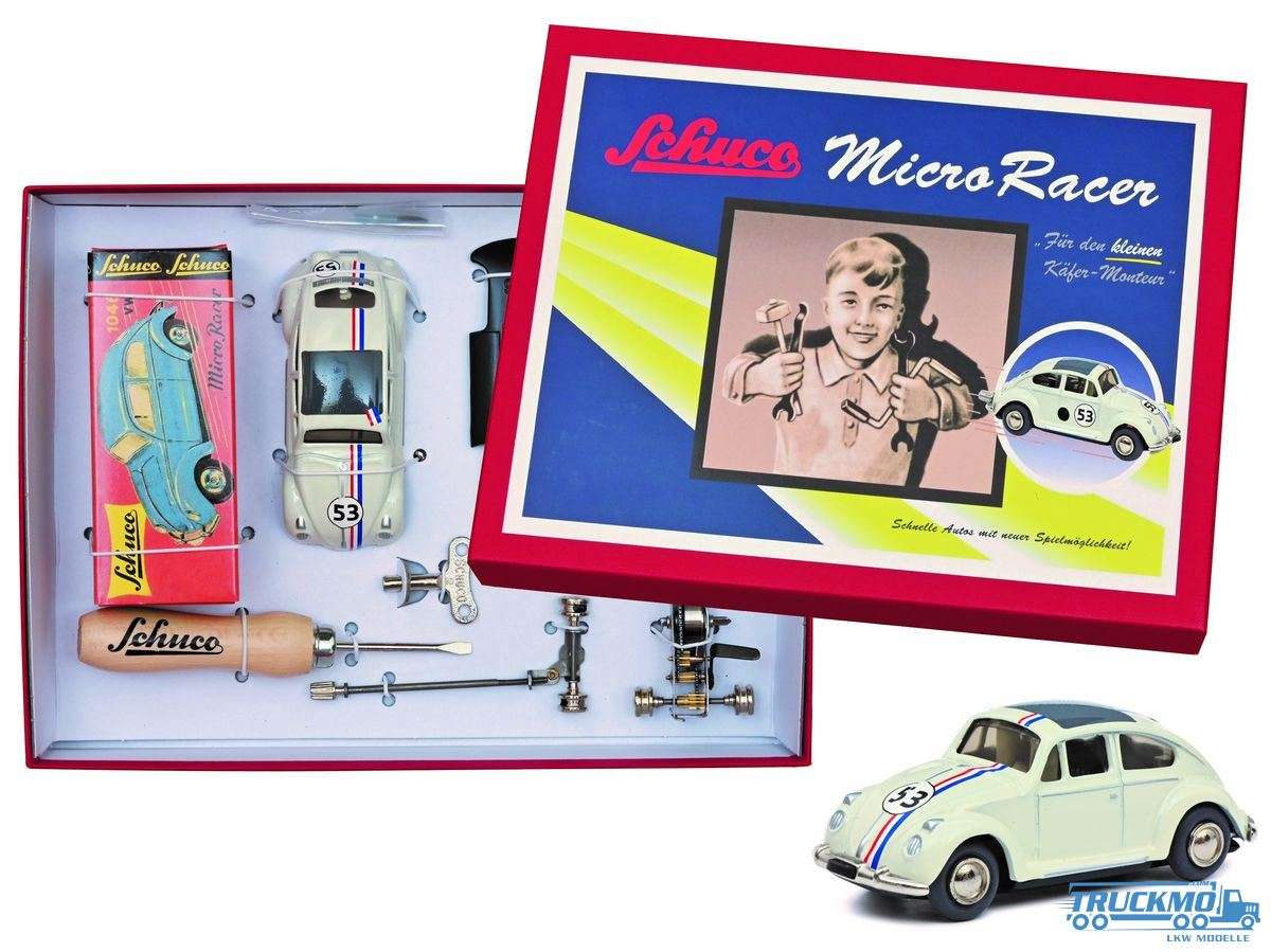 Schuco Micro Racer assembly kit Volkswagen Rally Beetle # 53 450177800