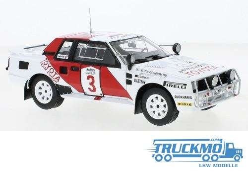 IXO Models Safari Rally Toyota Celica TwinCam Turbo 1985 No.3 B. Waldegard H. Thorszelius IXO24RAL02
