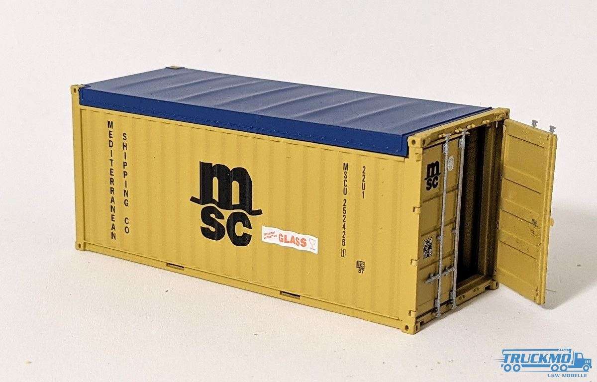 PT Trains MSC 20ft open top Container MSCU2524261 820501