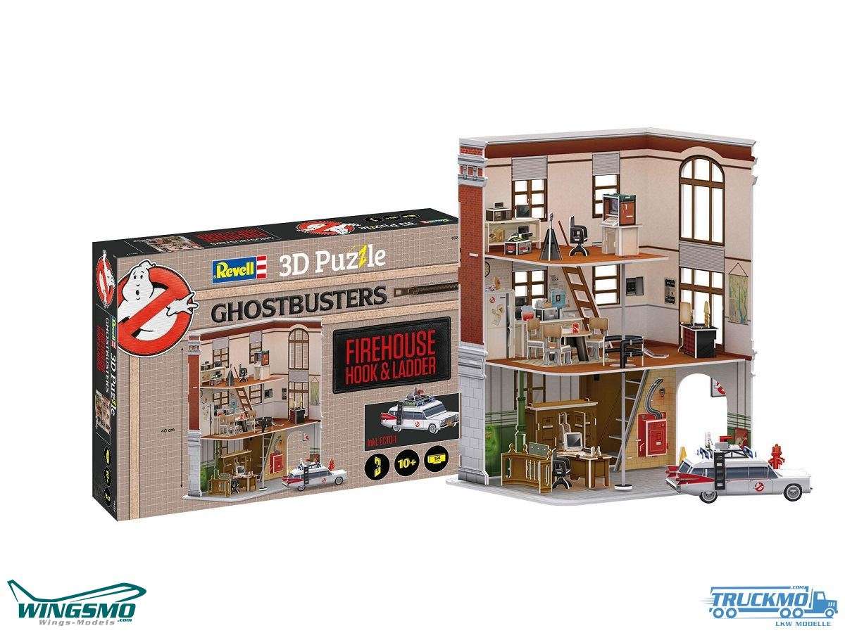Revell 3D Puzzle Ghostbusters Firestation 3D Puzzle 00223