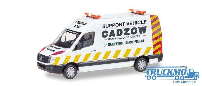 Herpa Cadzow VW Crafter box high roof support vehicle 093897