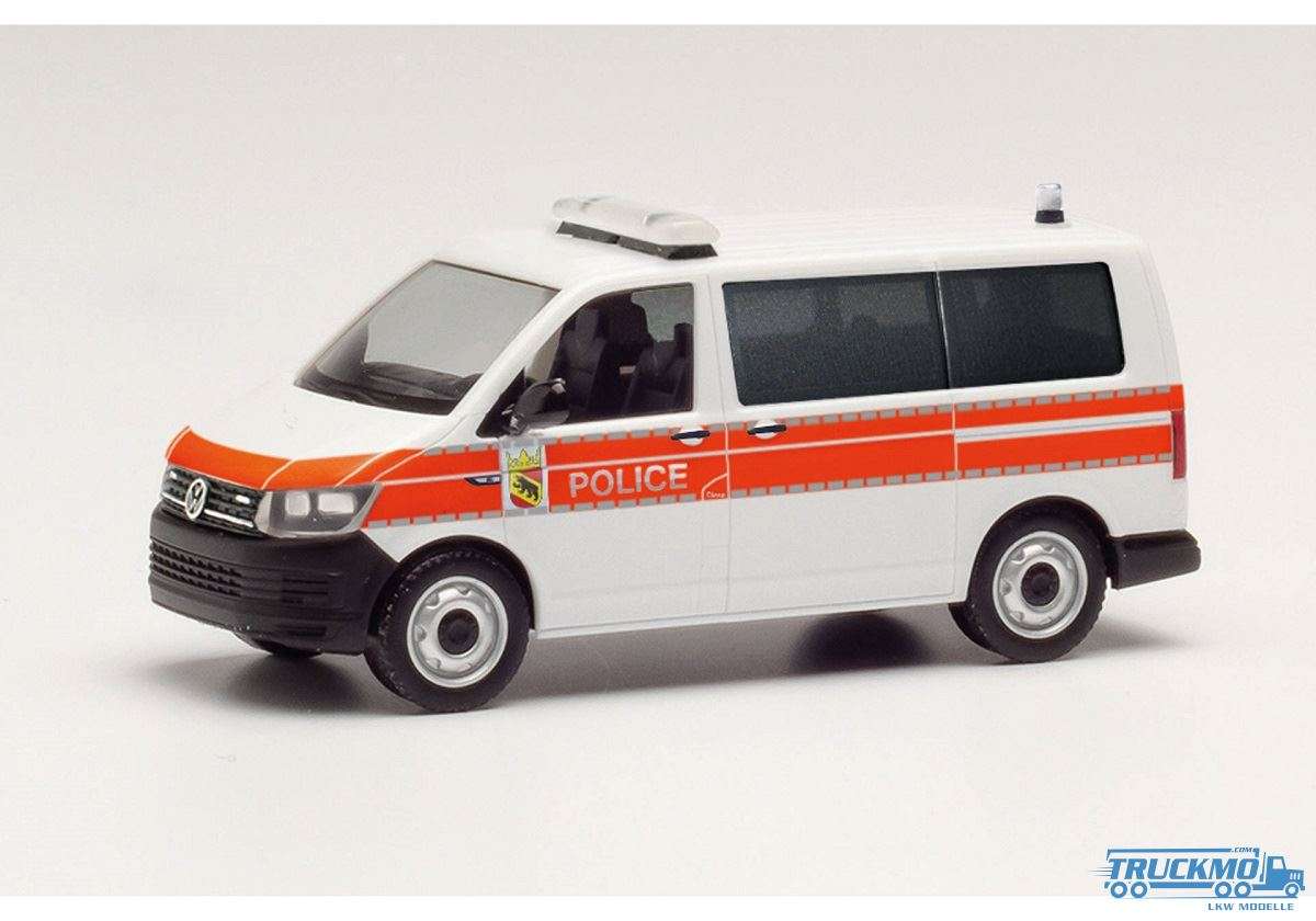 Herpa Police Bern Volkswagen T6 Bus 096911
