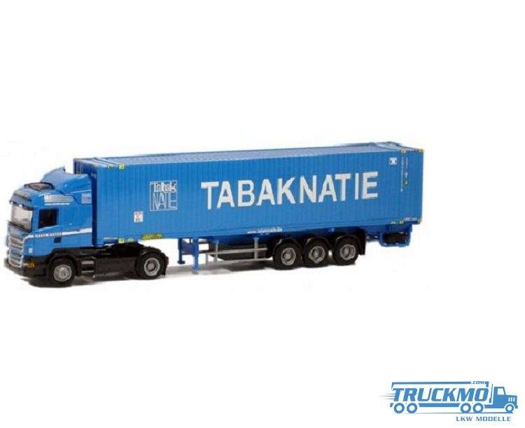 AWM Tabaknatie Scania „09“ Highl. 45&#039; container trailer