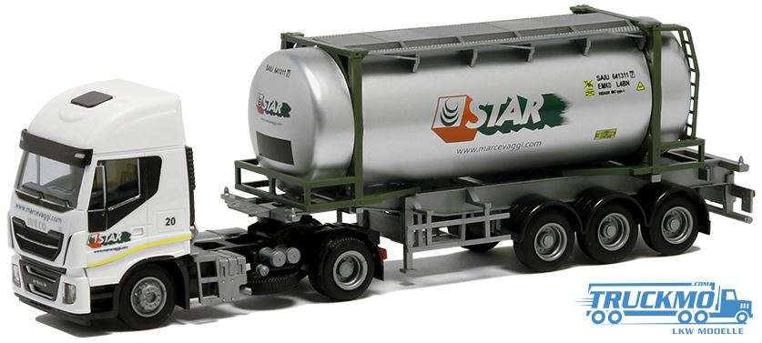 AWM Star Iveco HiWay XP 26´Swapbody Trailer 75436