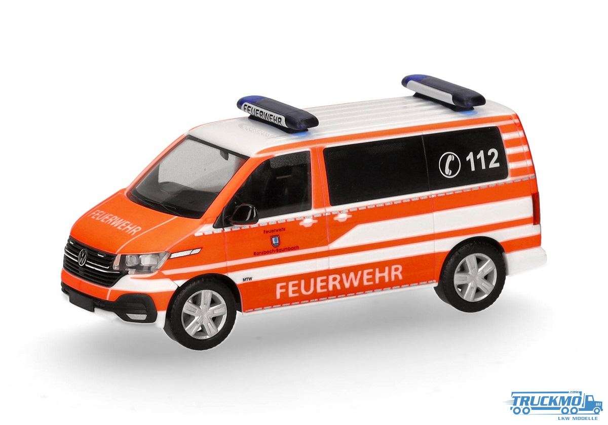 Herpa Feuerwehr Ransbach-Baumach Volkswagen T6.1 MTW 097697
