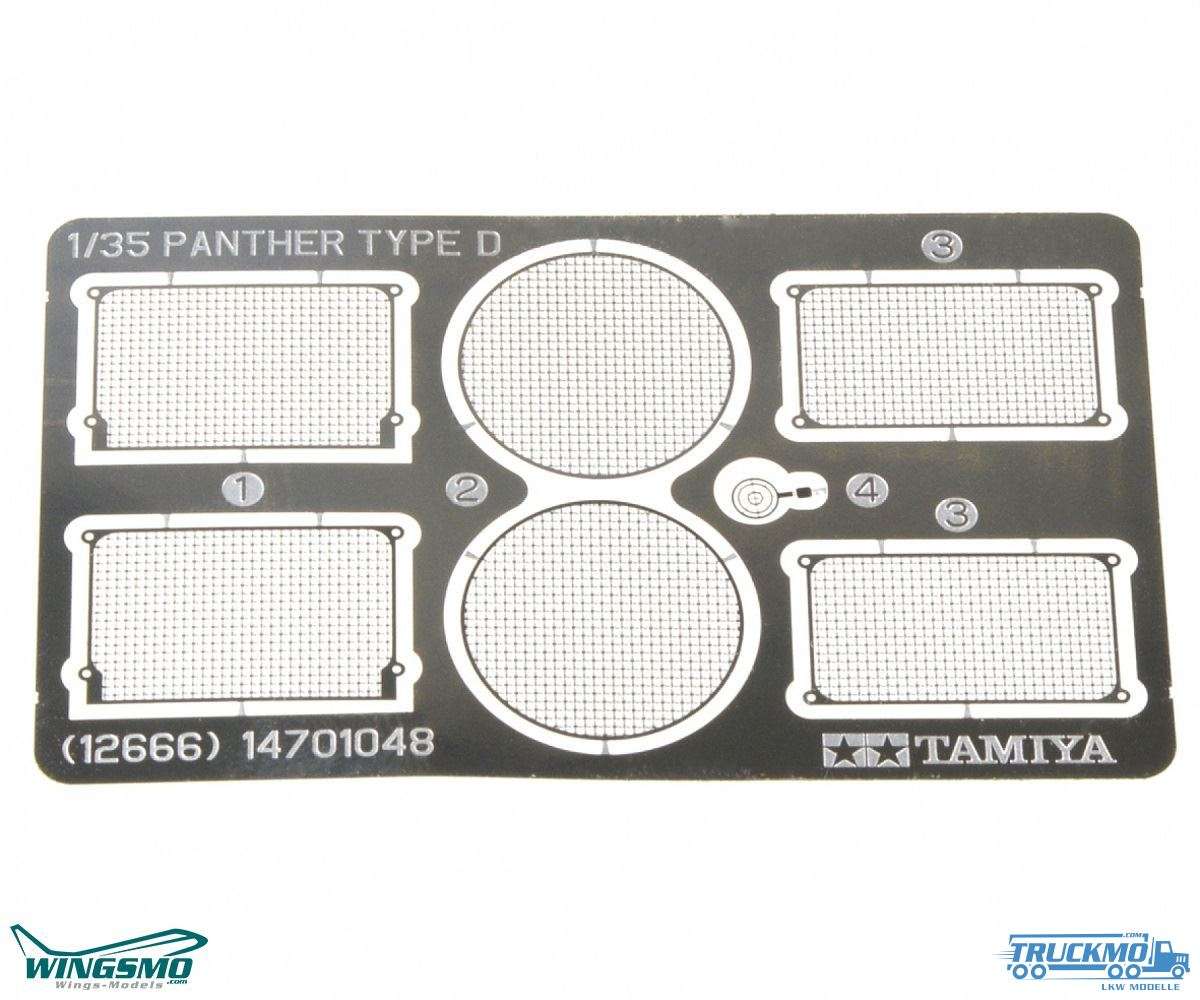 Tamiya Photoetched Parts Radiator Panther Ausf.D 300012666