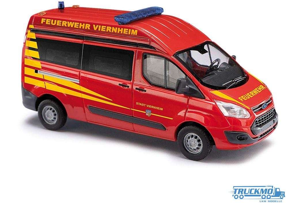 Busch Feuerwehr Viernheim Ford Transit Custom Box 52510