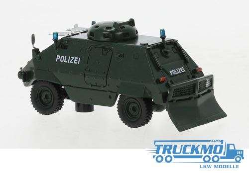 Brekina Polizei Thyssen UR-416 Räumschaufel 1975 87833