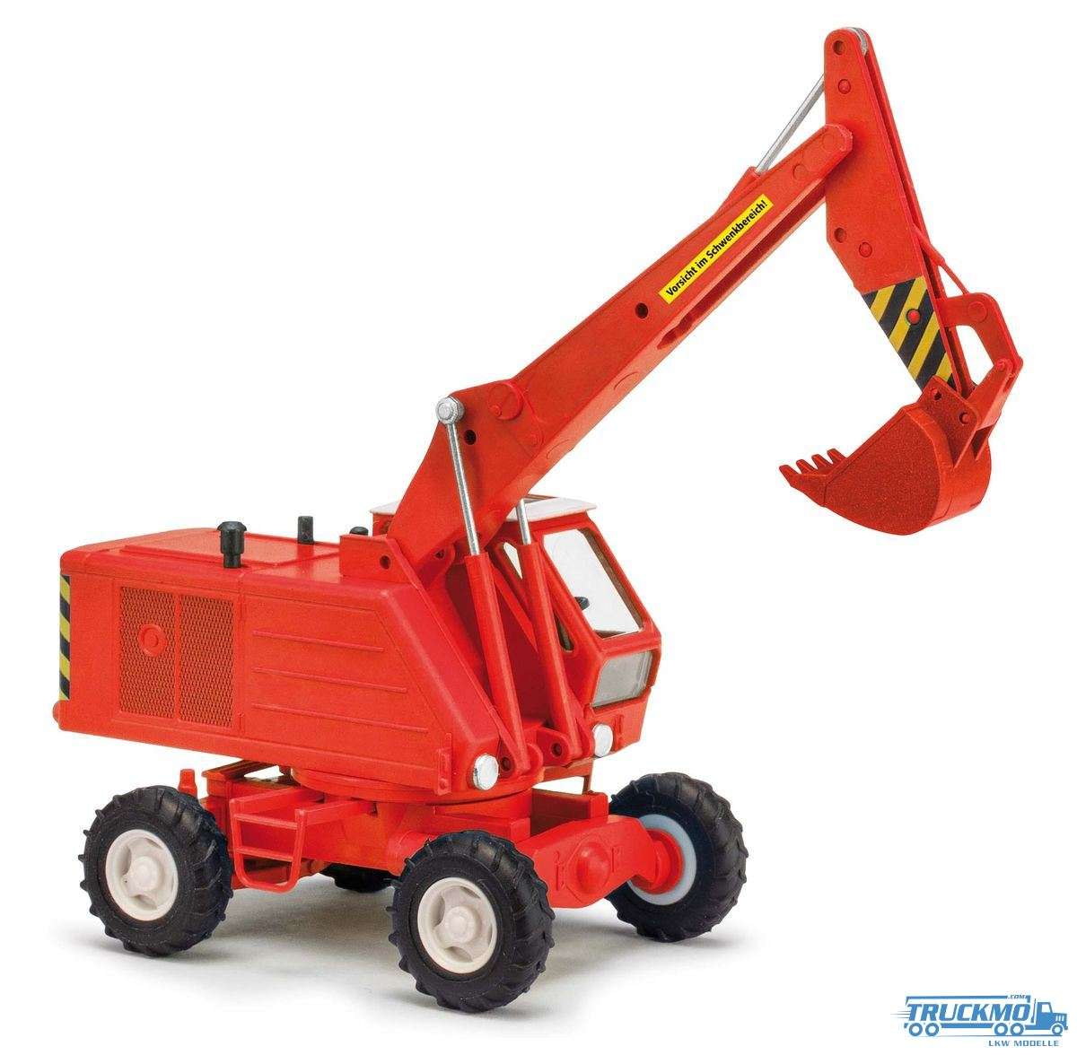 Busch Weimar mobile excavator T174-1 backhoe bucket red 42894