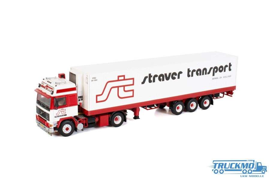 WSI Straver Transport Volvo F12 Globetrotter Reefertrailer 01-3592