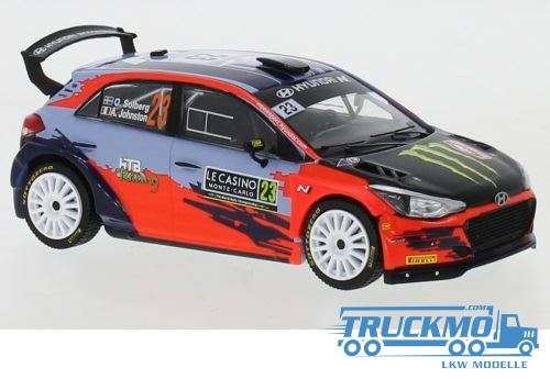 IXO Models Rally Monte Carlo Hyundai i20 R5 2021 No.23 P. Solberg A. Johnston IXORAM785LQ