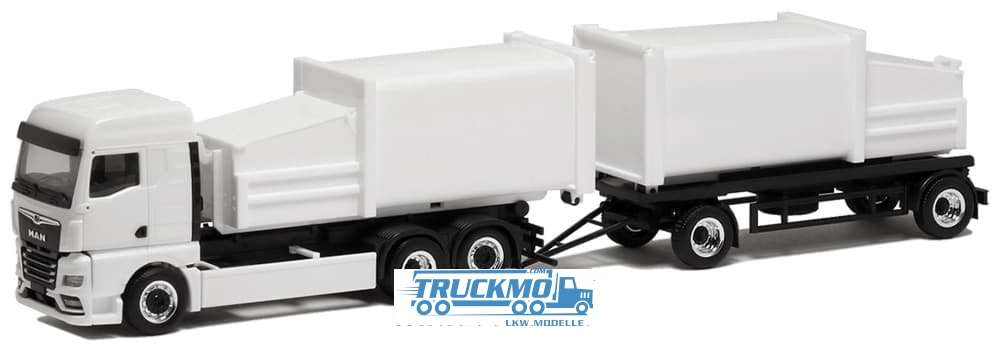 Herpa MAN TGX GM Pressed Waste Container truck-trailer BM948364